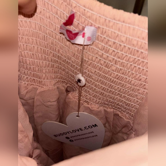 NWT Size XS Buddy Love Rose Gold Sequin Mini Dress - Picture 7 of 7